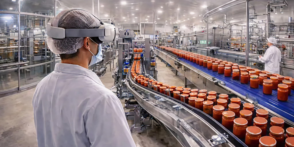 Les visites immersives 360° dans l'industrie agroalimentaire​
